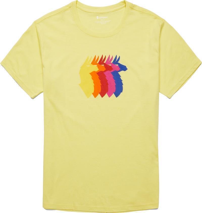 Llama Sequence Organic T-Shirt - Mens - Lemonade 1