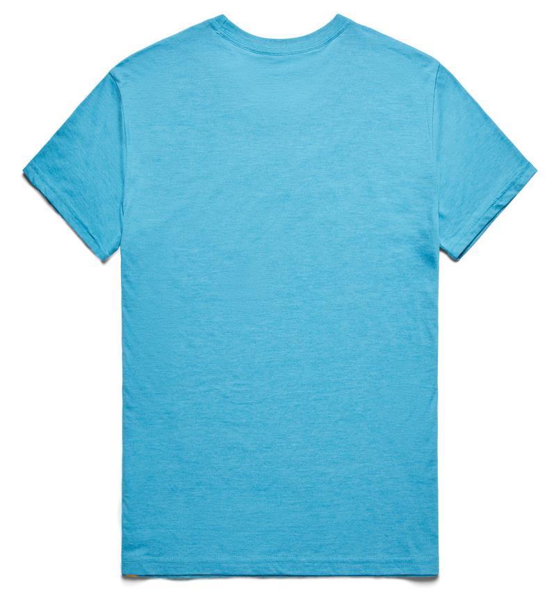 Llama Sequence Organic T-Shirt - Womens - Poolside 2
