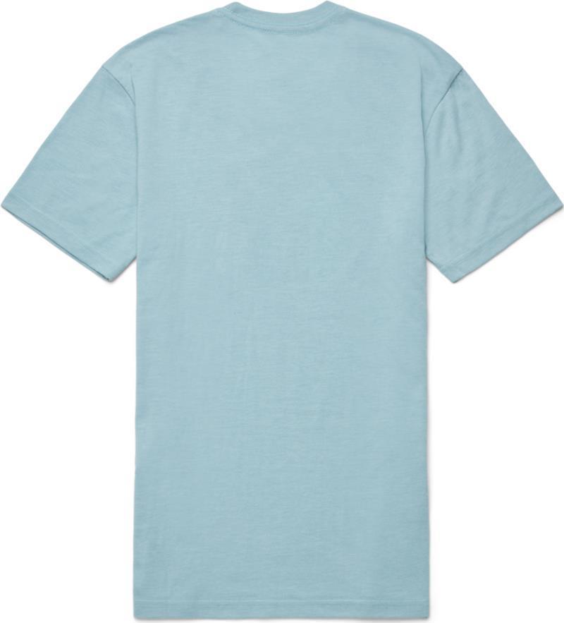 Llama Sequence Organic T-Shirt - Womens - Sea Spray 2