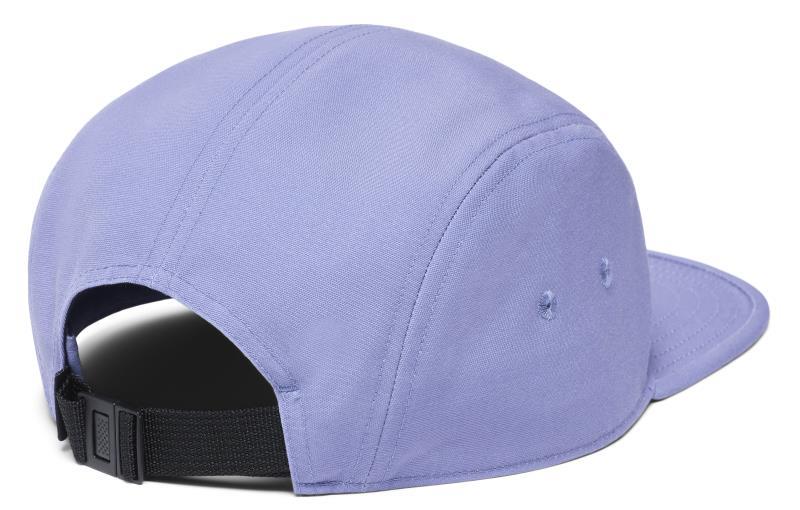 Llama Stripes 5 Panel Hat - blue smoke 1