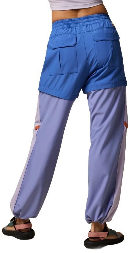 Losdos Zip-Off Pants - Womens - azure / aster 1