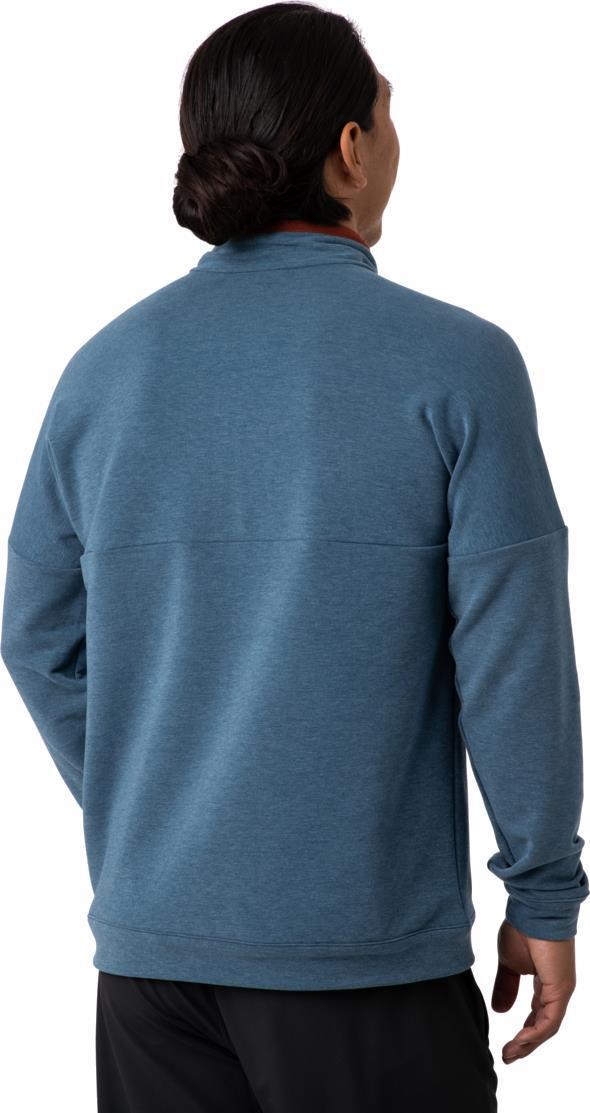 Lozano Quarter-Zip Fleece - Mens - Indigo Heather 4