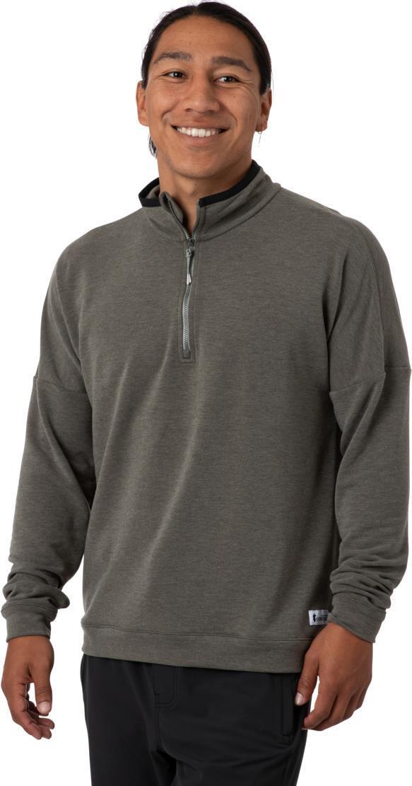 Lozano Quarter-Zip Fleece - Mens - Iron Heather 3