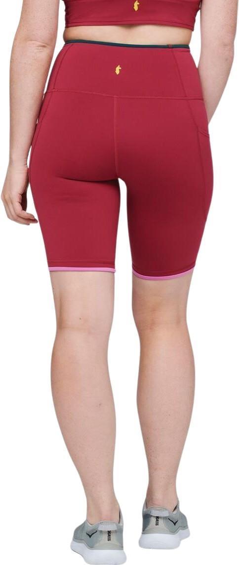 Mari Bike Shorts - Womens - Raspberry 3