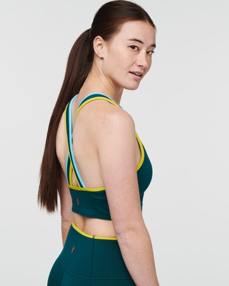 Mari Crop Top - Womens - Deep Ocean 3