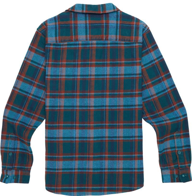 Mero Organic Flannel Shirt - Mens - Abyss Plaid 2
