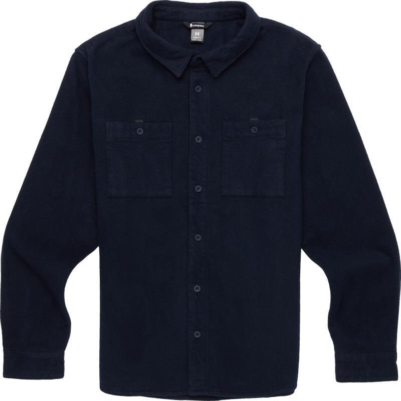 Mero Organic Flannel Shirt - Mens - Carbon 1