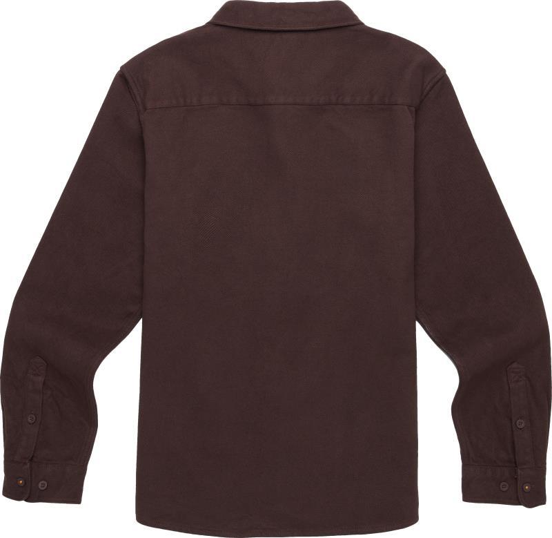Mero Organic Flannel Shirt - Mens - Coffee 2