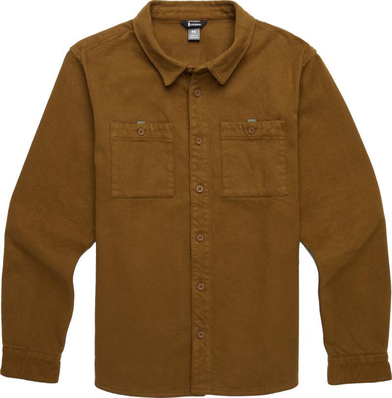 Mero Organic Flannel Shirt - Mens - Live Oak 1