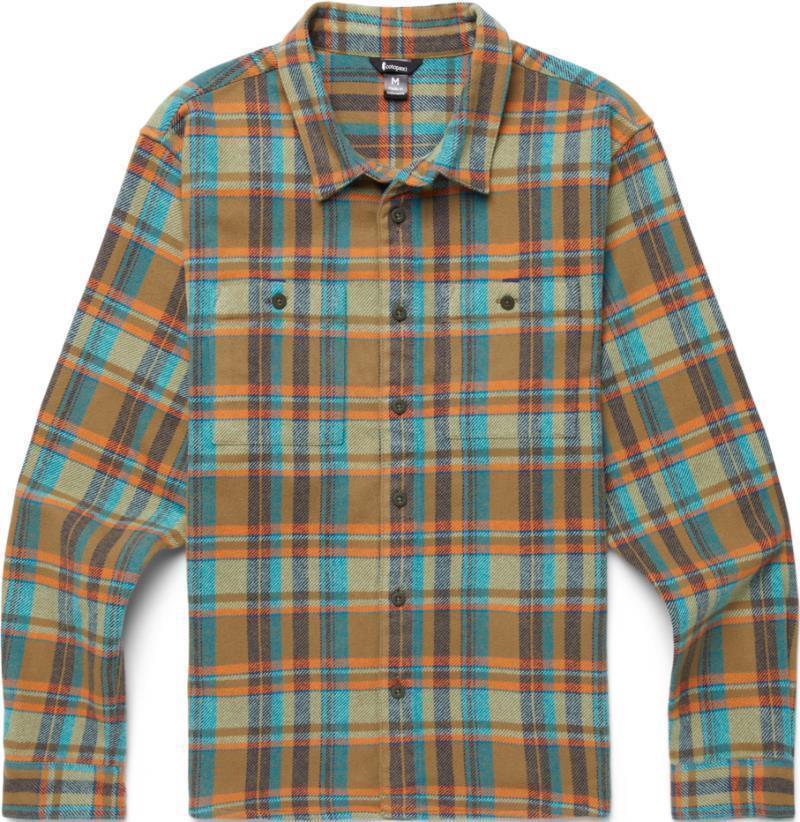 Mero Organic Flannel Shirt - Mens - Oak Plaid 1