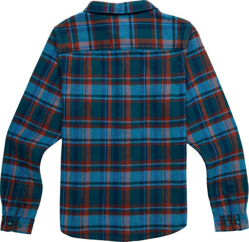 Mero Organic Flannel Shirt - Womens - Abyss Plaid 2