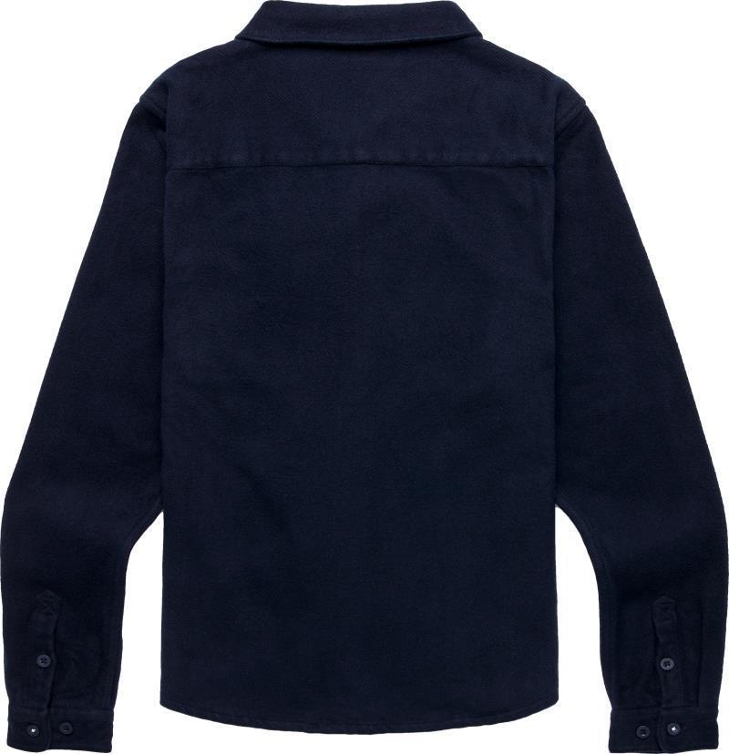 Mero Organic Flannel Shirt - Womens - Carbon 2