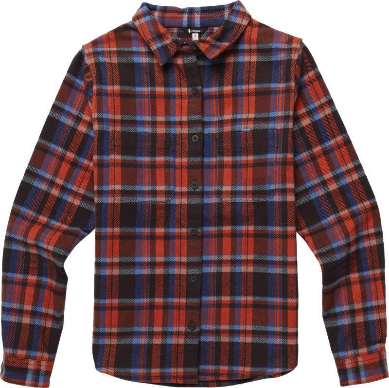 Mero Organic Flannel Shirt - Womens - Cavern Plaid 1