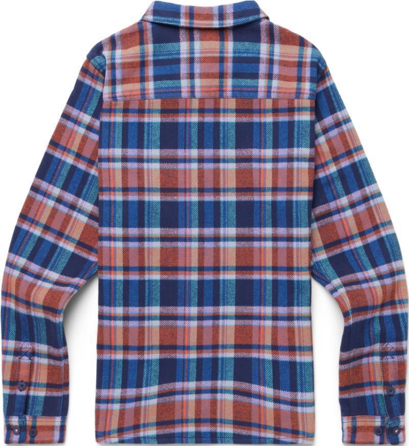 Mero Organic Flannel Shirt - Womens - Ink Plaid 2