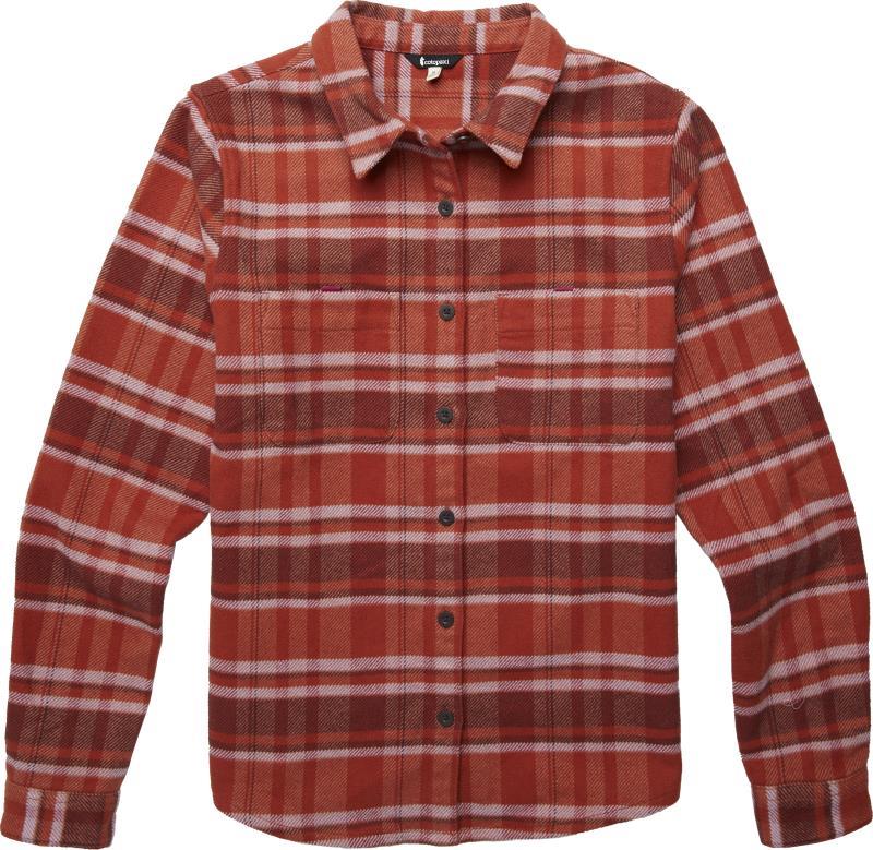 Mero Organic Flannel Shirt - Womens - Spice Plaid 1