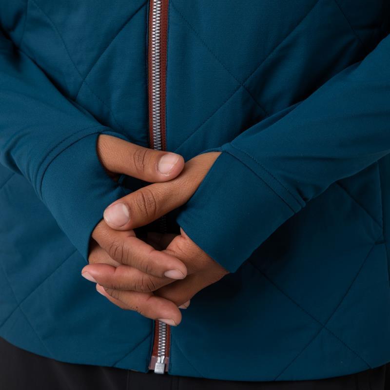 Monte Hybrid Jacket - Mens - Indigo / Rust 6