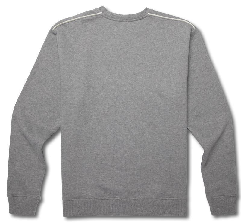 On The Horizon Organic Crew Sweatshirt - Mens - Heather Grey 2