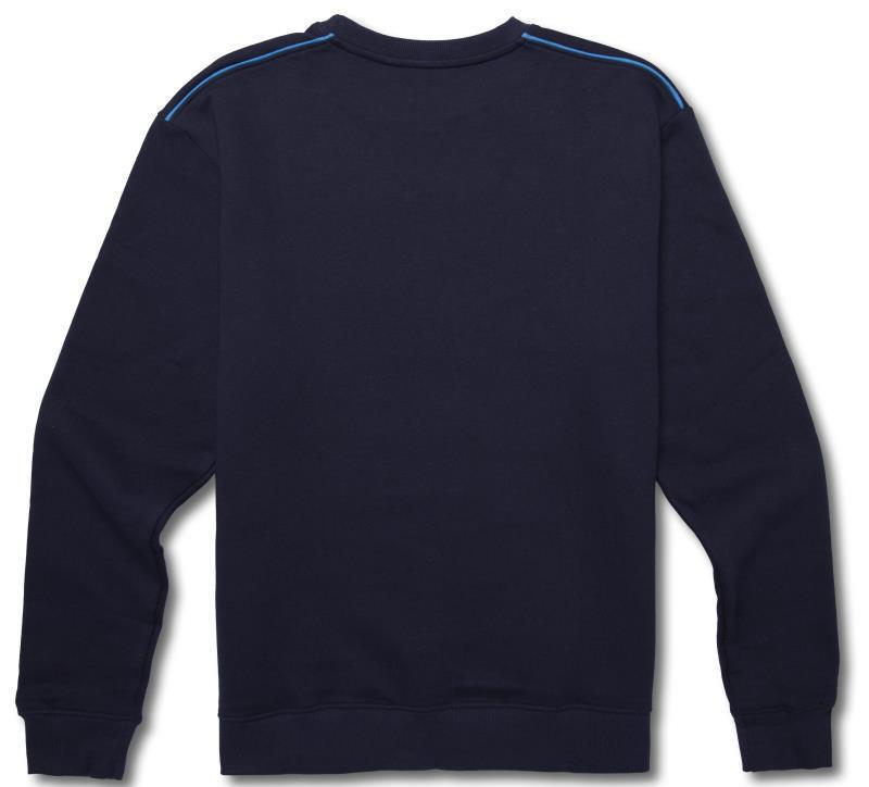 On The Horizon Organic Crew Sweatshirt - Mens - Maritime 2