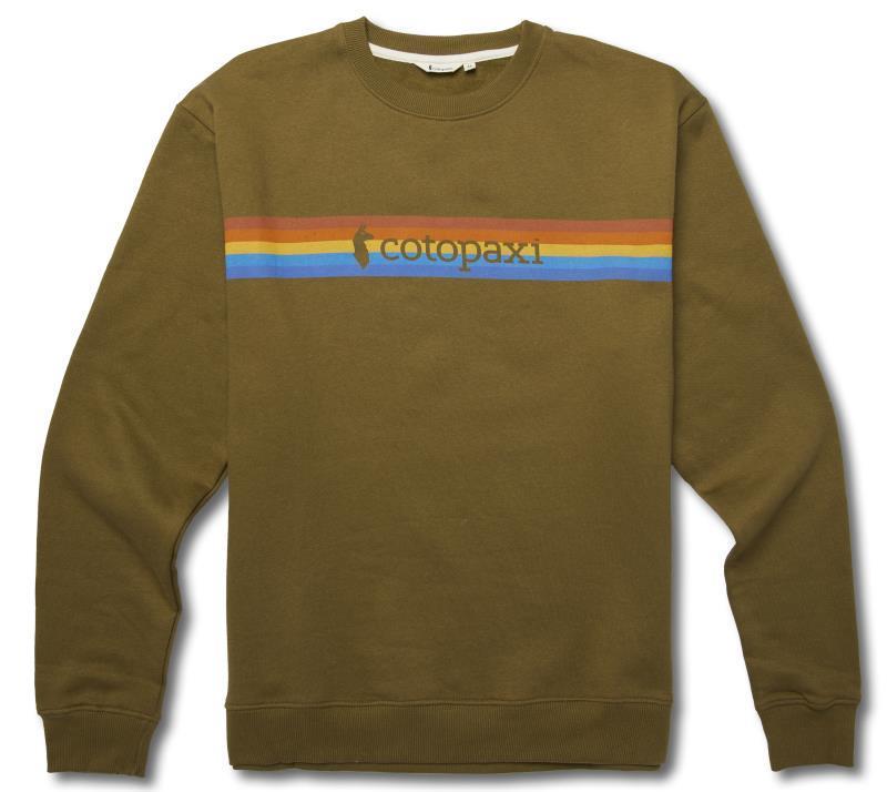 On The Horizon Organic Crew Sweatshirt - Mens - Oak 1
