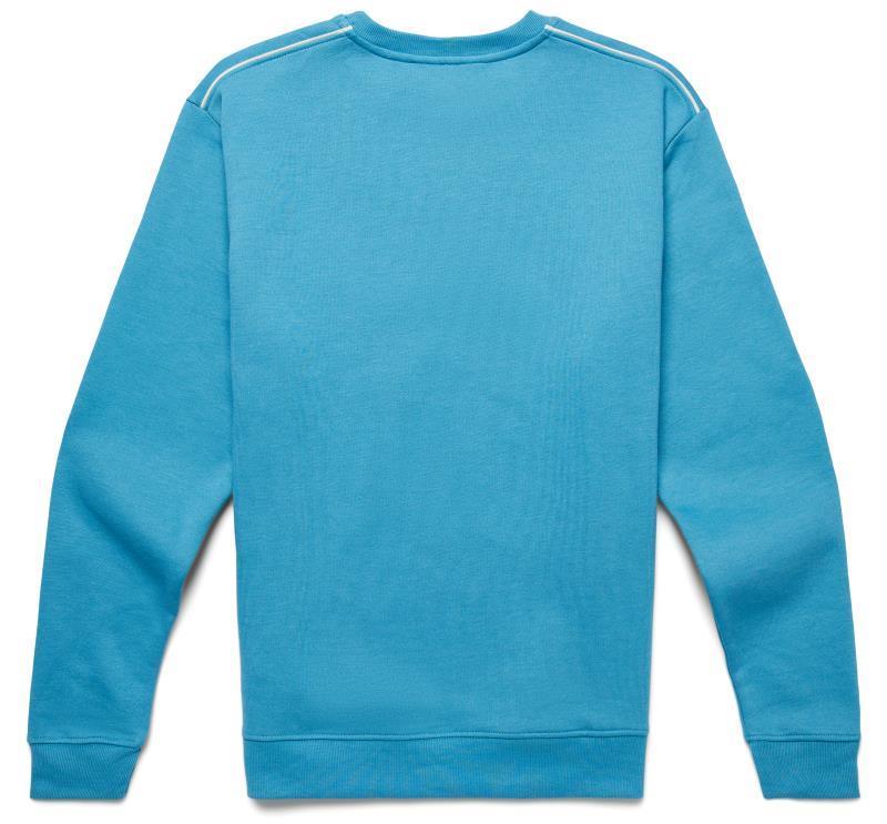 On The Horizon Organic Crew Sweatshirt - Mens - Poolside 2