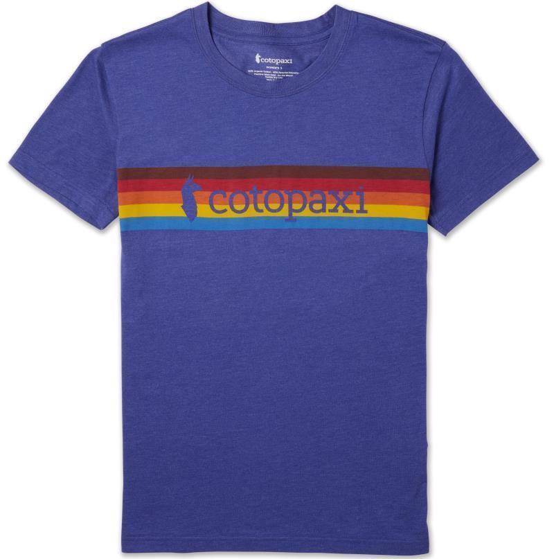 On The Horizon Organic T-Shirt - Womens - Blue Violet 1