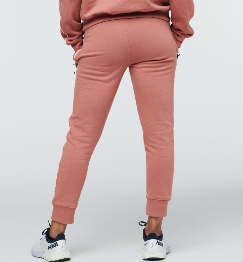 Organic Sweatpants - Womens - Earthen 3