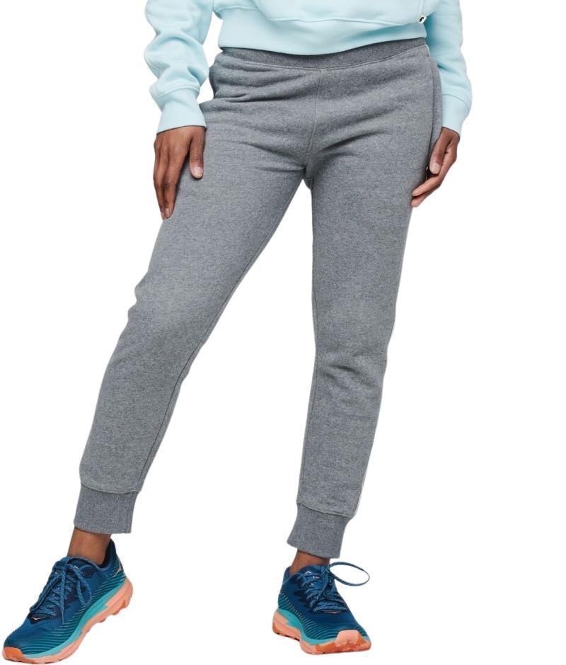 Organic Sweatpants - Womens - Heather Grey 1