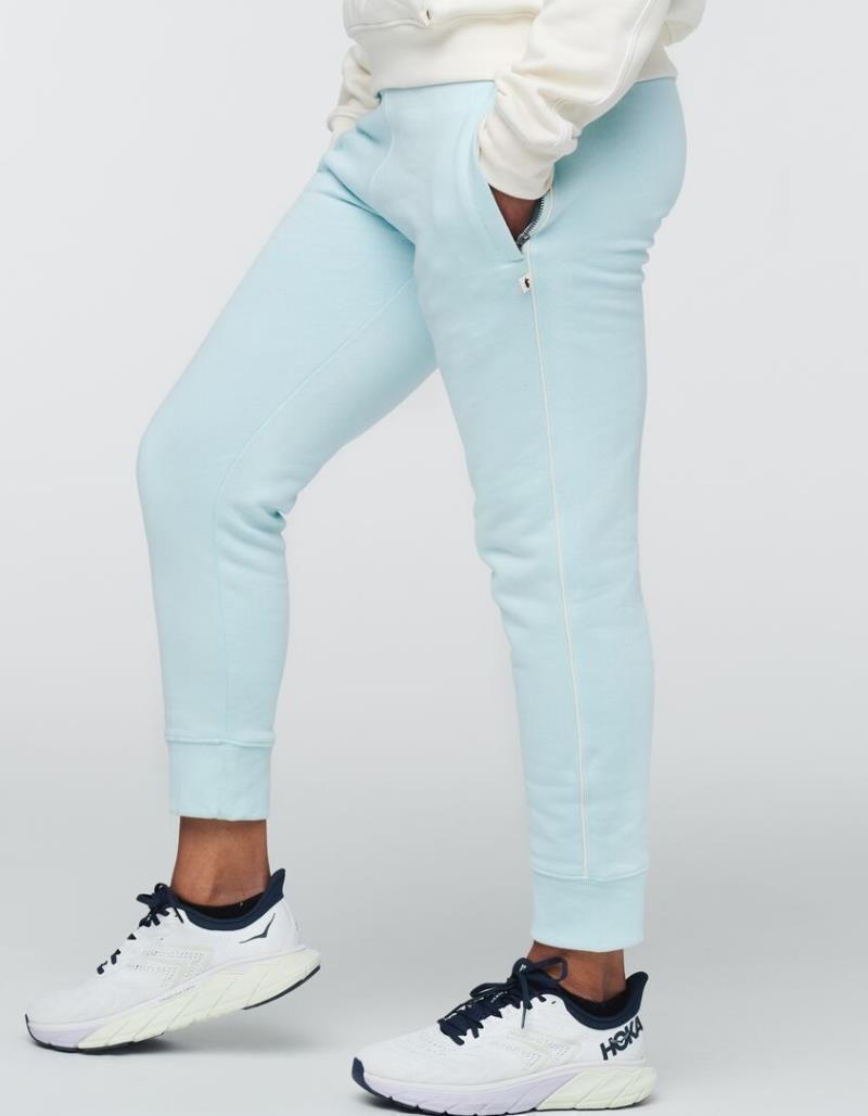 Organic Sweatpants - Womens - Ice 2