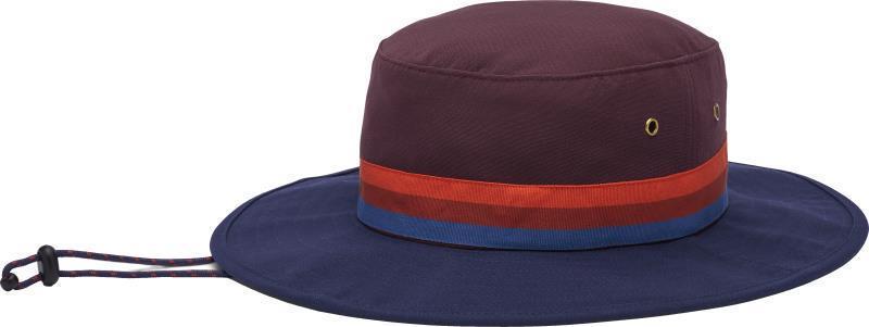 Orilla Sun Hat - Wine / Maritime 2