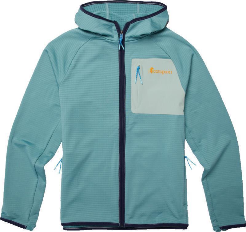 Otero Fleece Full-Zip Hooded Jacket - Mens - Bluegrass 1