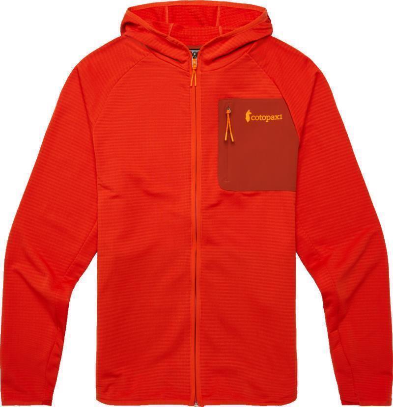 Otero Fleece Full-Zip Hooded Jacket - Mens - Canyon 1