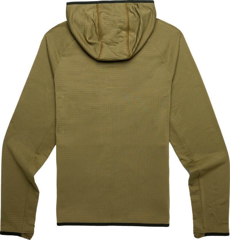 Otero Fleece Full-Zip Hooded Jacket - Mens - Live Oak 2