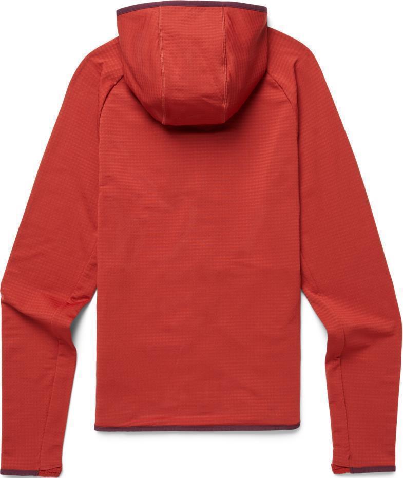 Otero Fleece Full-Zip Hooded Jacket - Mens - Magma 2