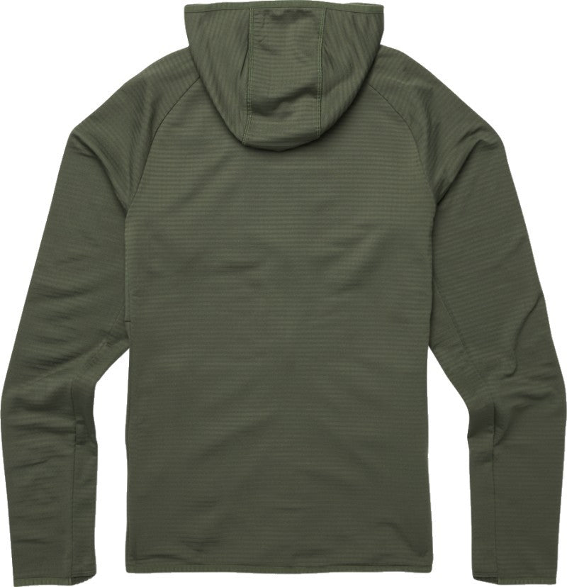 Otero Fleece Full-Zip Hooded Jacket - Mens - fatigue 1