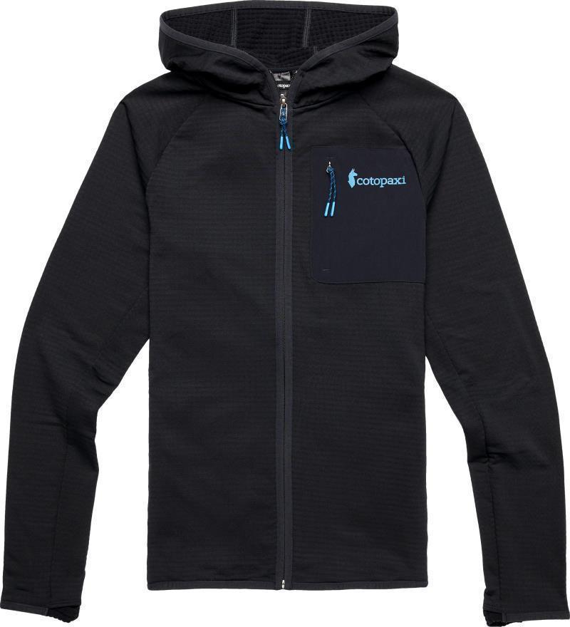 Otero Fleece Full-Zip Hooded Jacket - Womens - Cotopaxi Black 1