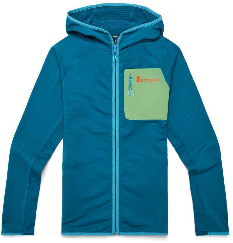 Otero Fleece Full-Zip Hooded Jacket - Womens - Gulf 1