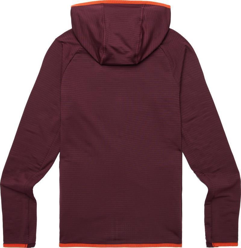 Otero Fleece Full-Zip Hooded Jacket - Womens - Wine 2