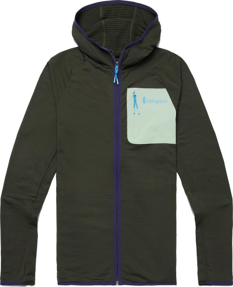 Otero Fleece Full-Zip Hooded Jacket - Womens - Woods 1