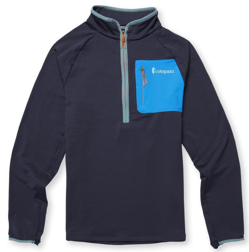 Otero Fleece Half-Zip Pullover - Mens - Graphite 1