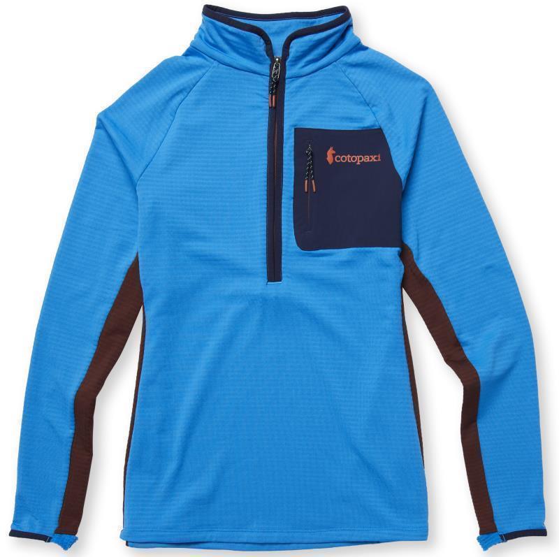 Otero Fleece Half-Zip Pullover - Womens - Saltwater 1