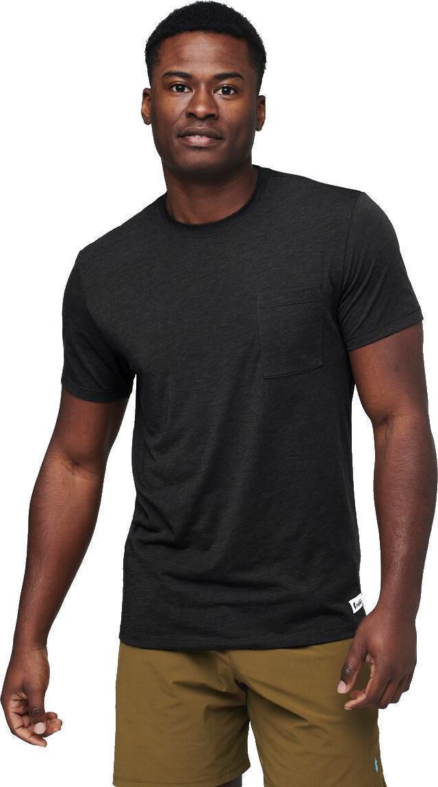 Paseo Travel Pocket T-Shirt - Mens - Black 1