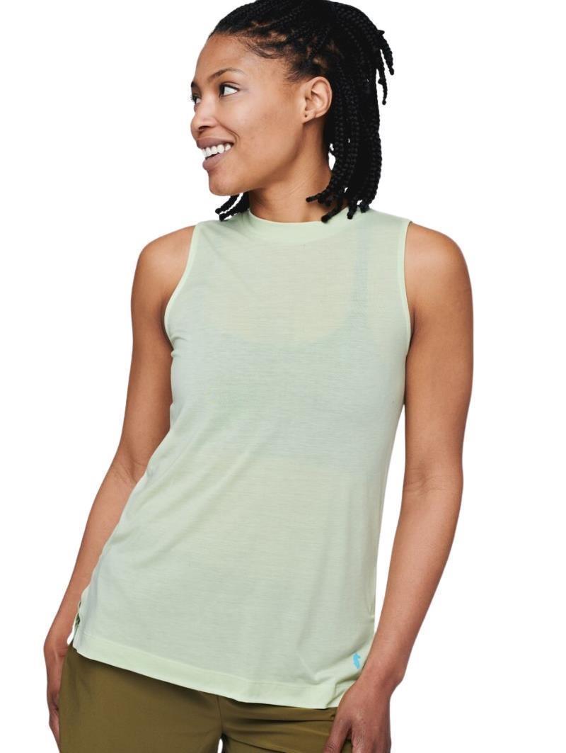 Paseo Travel Tank - Womens - Lichen 1
