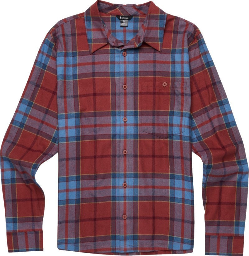 Quedo Flannel Shirt - Mens - nutmeg plaid 1