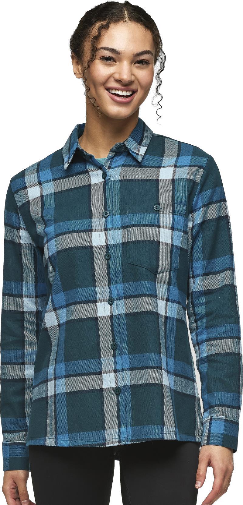 Quedo Flannel Shirt - Womens - Abyss Plaid 3