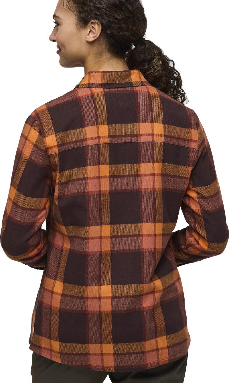 Quedo Flannel Shirt - Womens - Chestnut Plaid 4