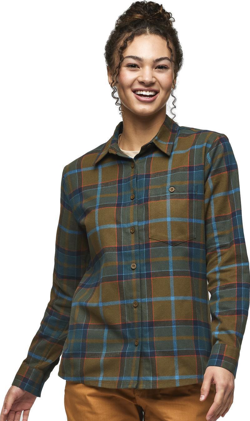 Quedo Flannel Shirt - Womens - Live Oak Plaid 3