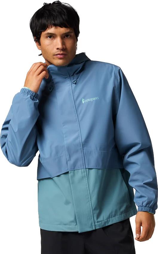 Rayu Rain Jacket - Mens - steel blue / everglade 1