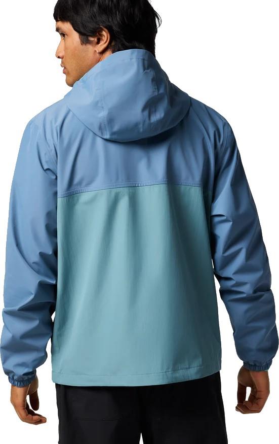 Rayu Rain Jacket - Mens - steel blue / everglade 1