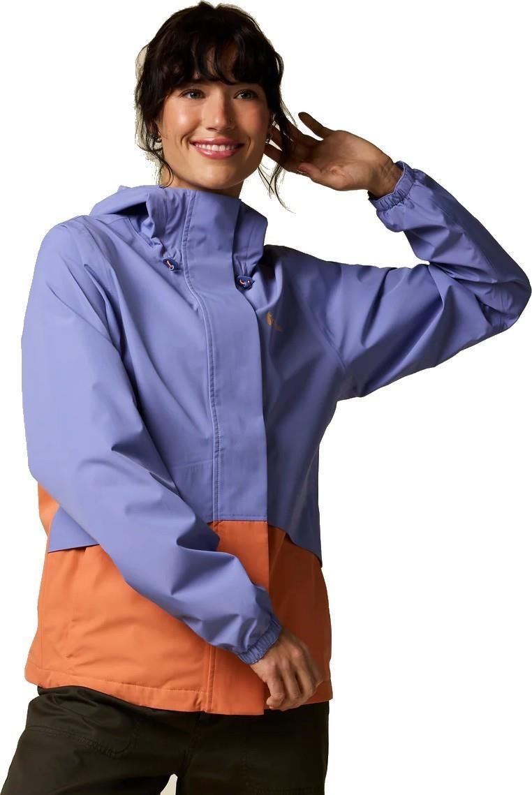 Rayu Rain Jacket - Womens - aster / grapefruit 1