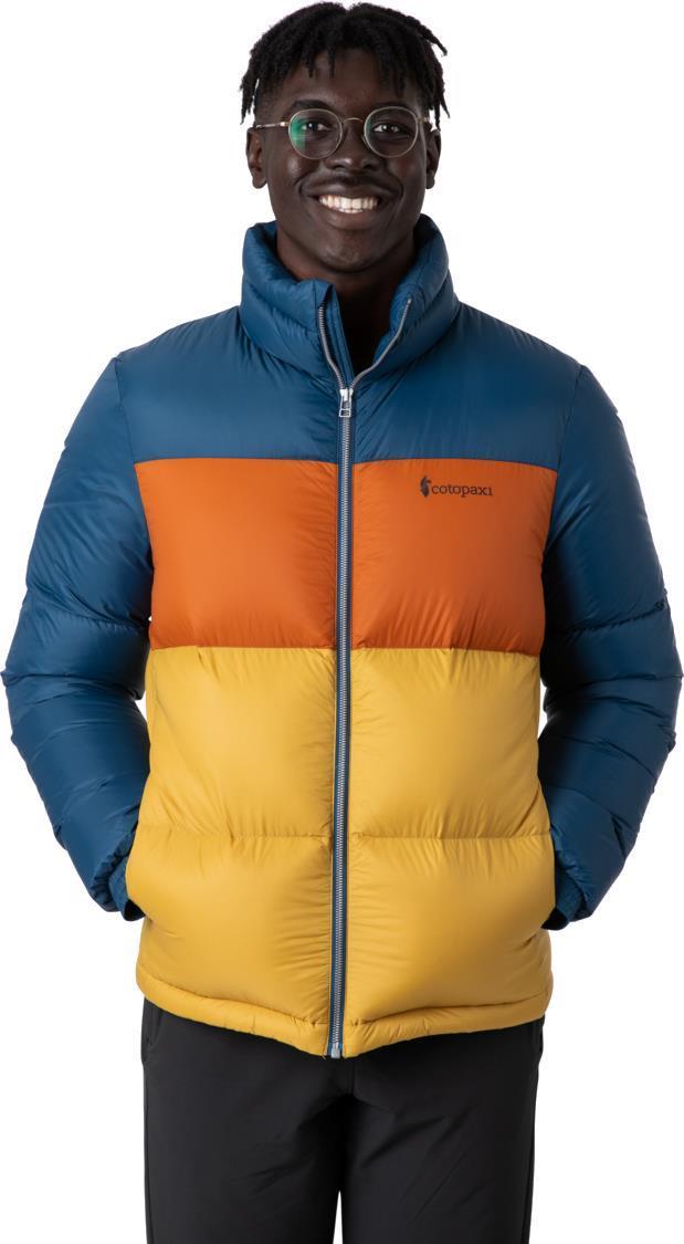 Solazo Down Jacket - Mens
 - Indigo / Golden Rod 3